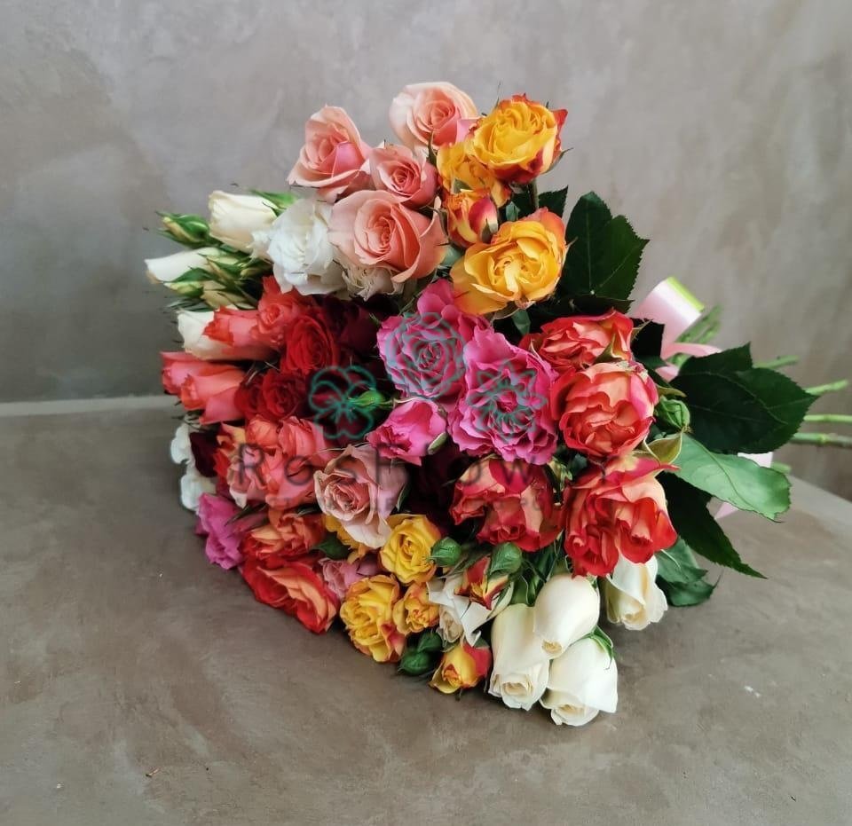 Букет цветов из: Розы в Верхнестепном