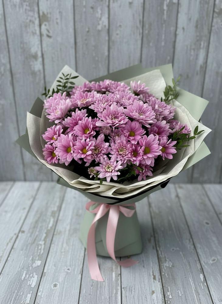Букет цветов из: Хризантемы в Верхнестепном