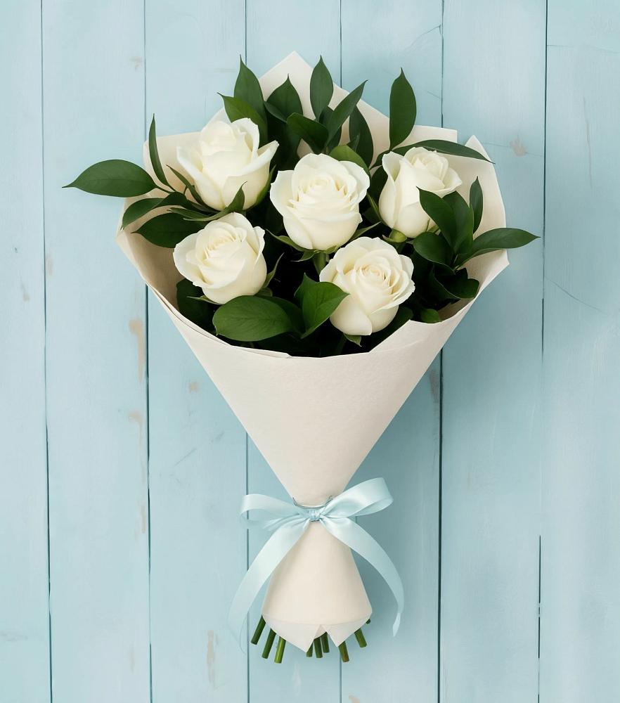 Букет цветов из: Розы в Верхнестепном