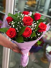 Букет цветов из:  Розы #REPLACE_PRED# Верхнестепном
