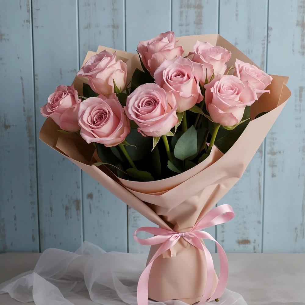 Букет цветов из: Розы в Верхнестепном