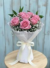 Букет цветов из:  Розы в Верхнестепном