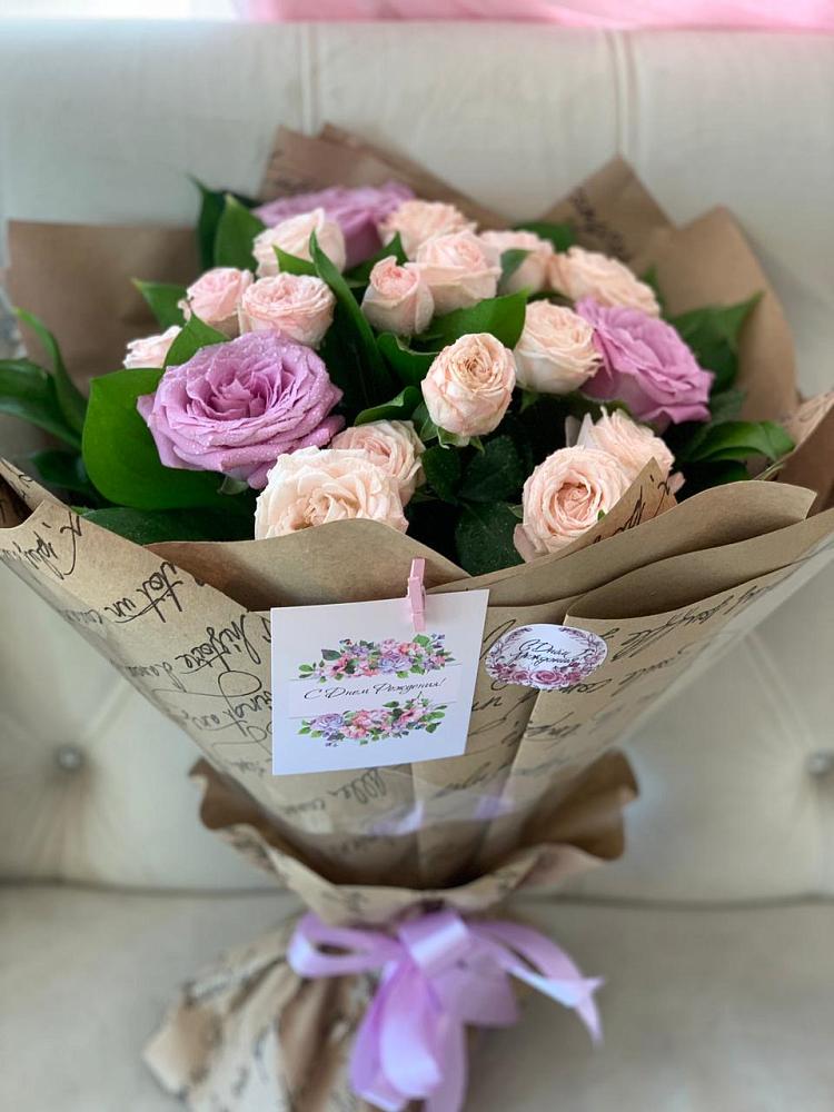 Букет цветов из: Розы в Верхнестепном