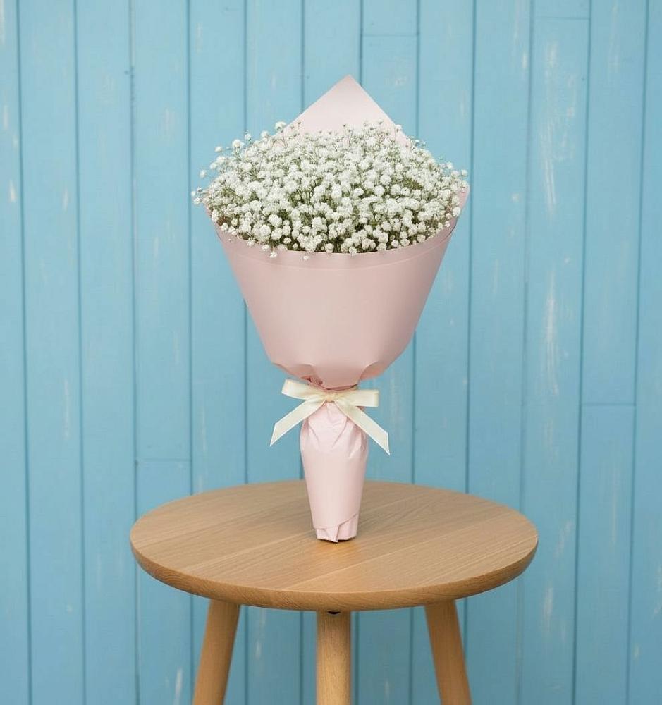 Букет цветов из: Гипсофила в Верхнестепном