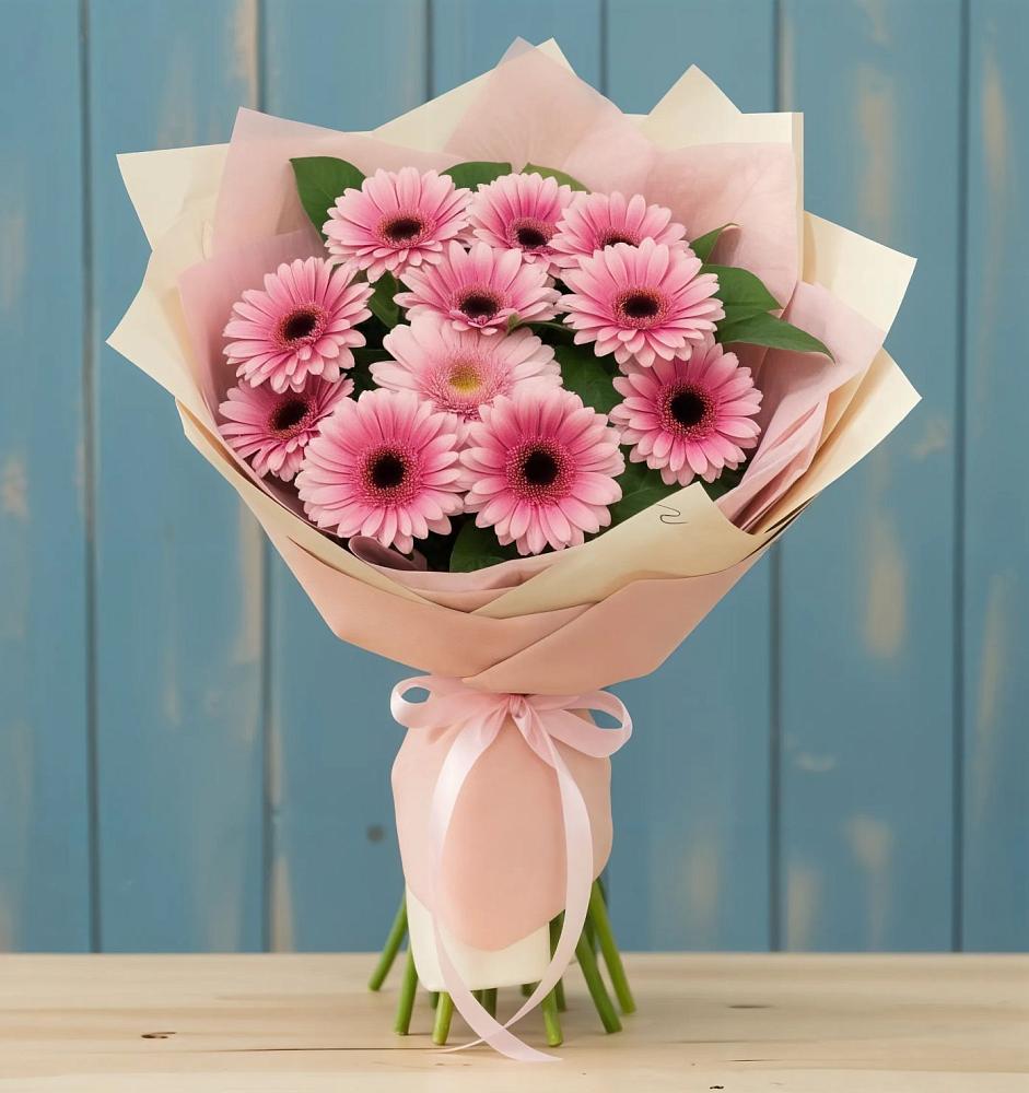 Букет цветов из: Герберы в Верхнестепном