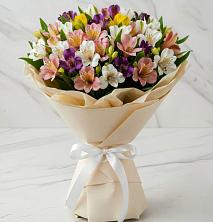 Букет цветов из:  Альстромерии в Верхнестепном