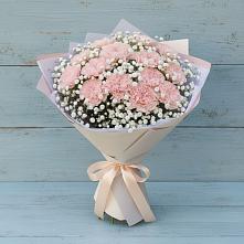 Букет цветов из:  Гвоздики в Верхнестепном