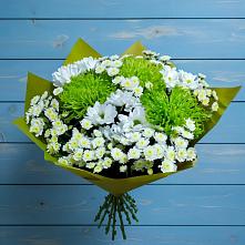 Букет цветов из:  Хризантемы в Верхнестепном