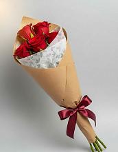 Букет цветов из:  Розы в Верхнестепном