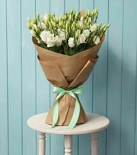 Букет цветов из:  Лизиантусы в Верхнестепном