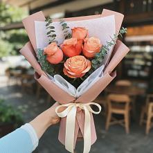 Букет цветов из:  Розы в Верхнестепном