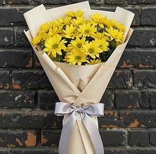 Букет цветов из:  Хризантемы в Верхнестепном