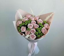 Букет цветов из:  Розы и Хризантемы в Верхнестепном