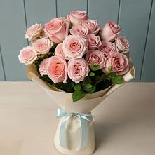 Букет Розовый шарм в Верхнестепном