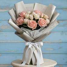 Букет цветов из:  Розы в Верхнестепном