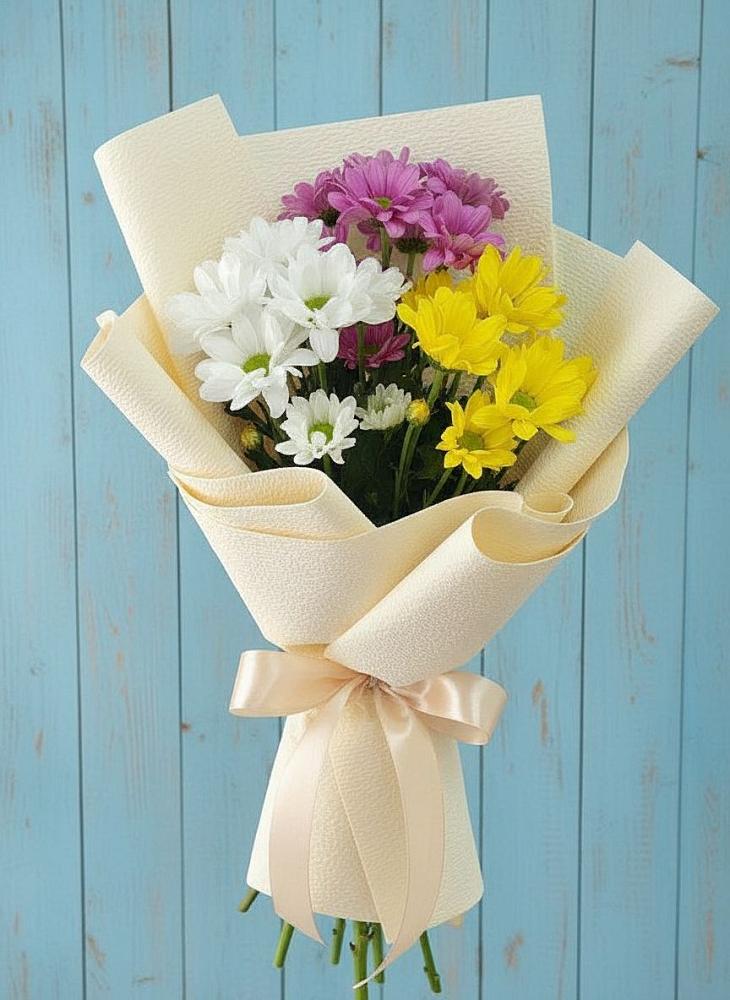 Букет цветов из: Хризантемы в Верхнестепном