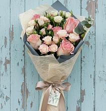 Букет цветов из:  Розы в Верхнестепном