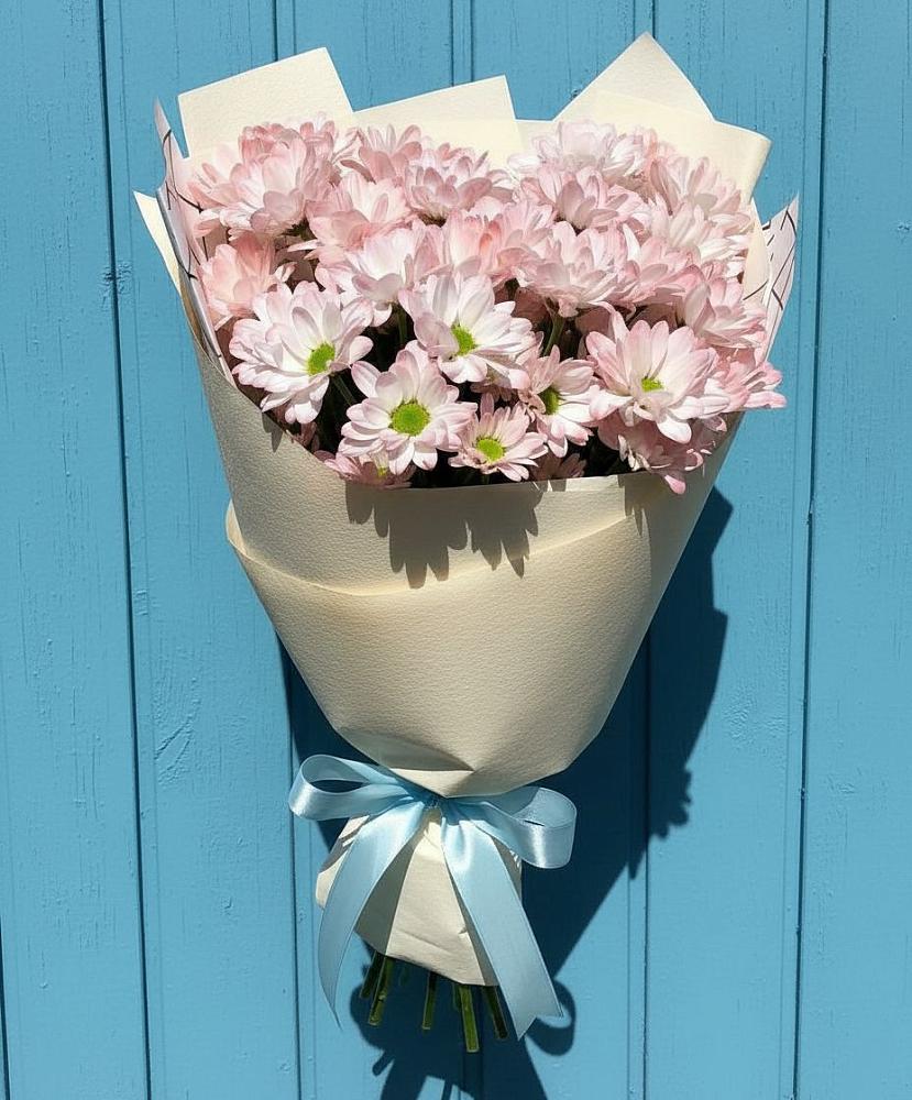 Букет цветов из: Хризантемы в Верхнестепном