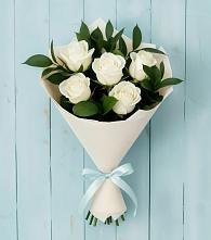 Букет цветов из:  Розы в Верхнестепном