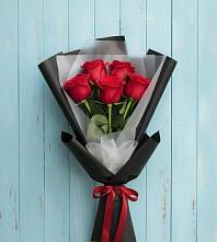 Букет цветов из:  Розы в Верхнестепном