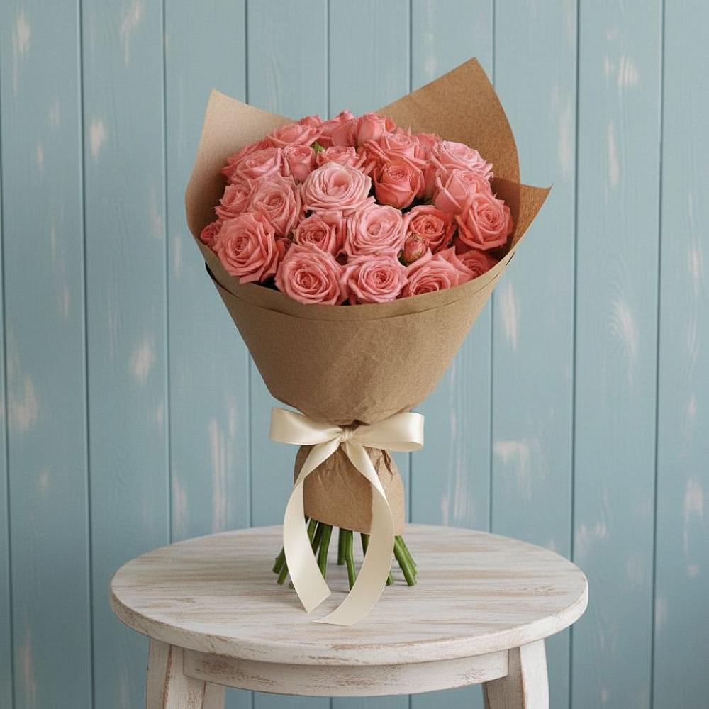 Букет цветов из: Розы в Верхнестепном