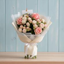 Букет цветов из:  Розы в Верхнестепном