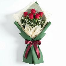 Букет цветов из:  Розы в Верхнестепном