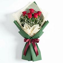 Букет цветов из:  Розы в Верхнестепном