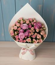 Букет цветов из:  Розы #REPLACE_PRED# Верхнестепном